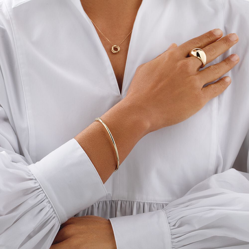 Michael hill gold best sale bangle
