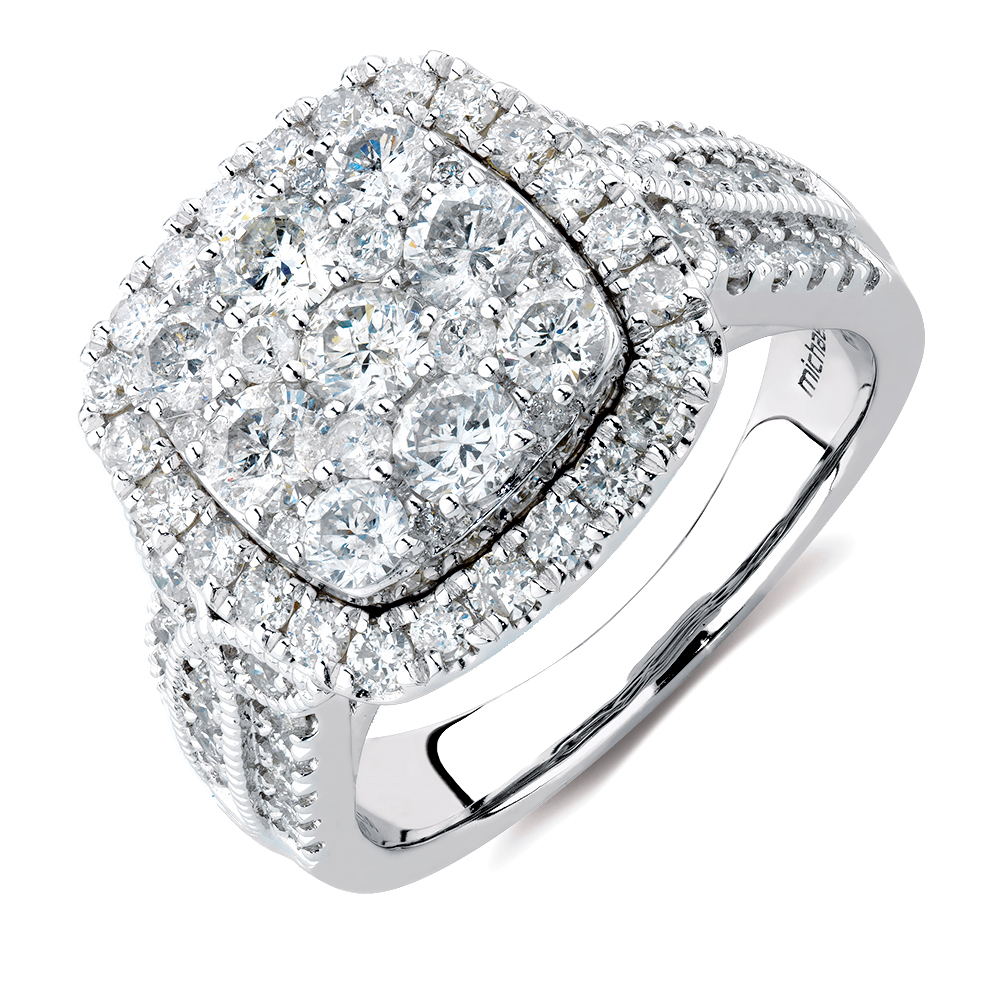michael hill diamond engagement rings