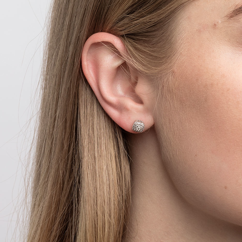 1 3 carat diamond screw back earrings