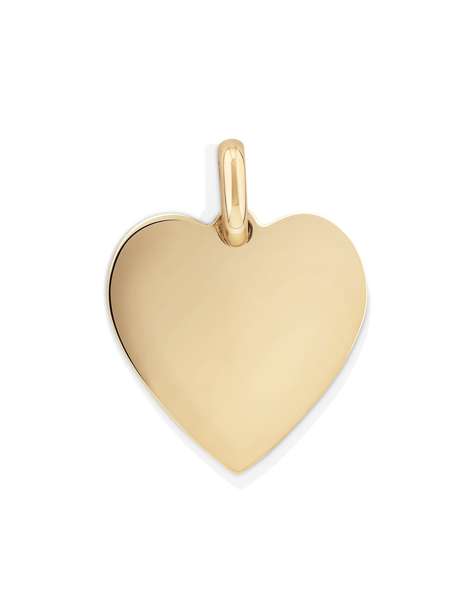Heart Pendant in 10kt Yellow Gold