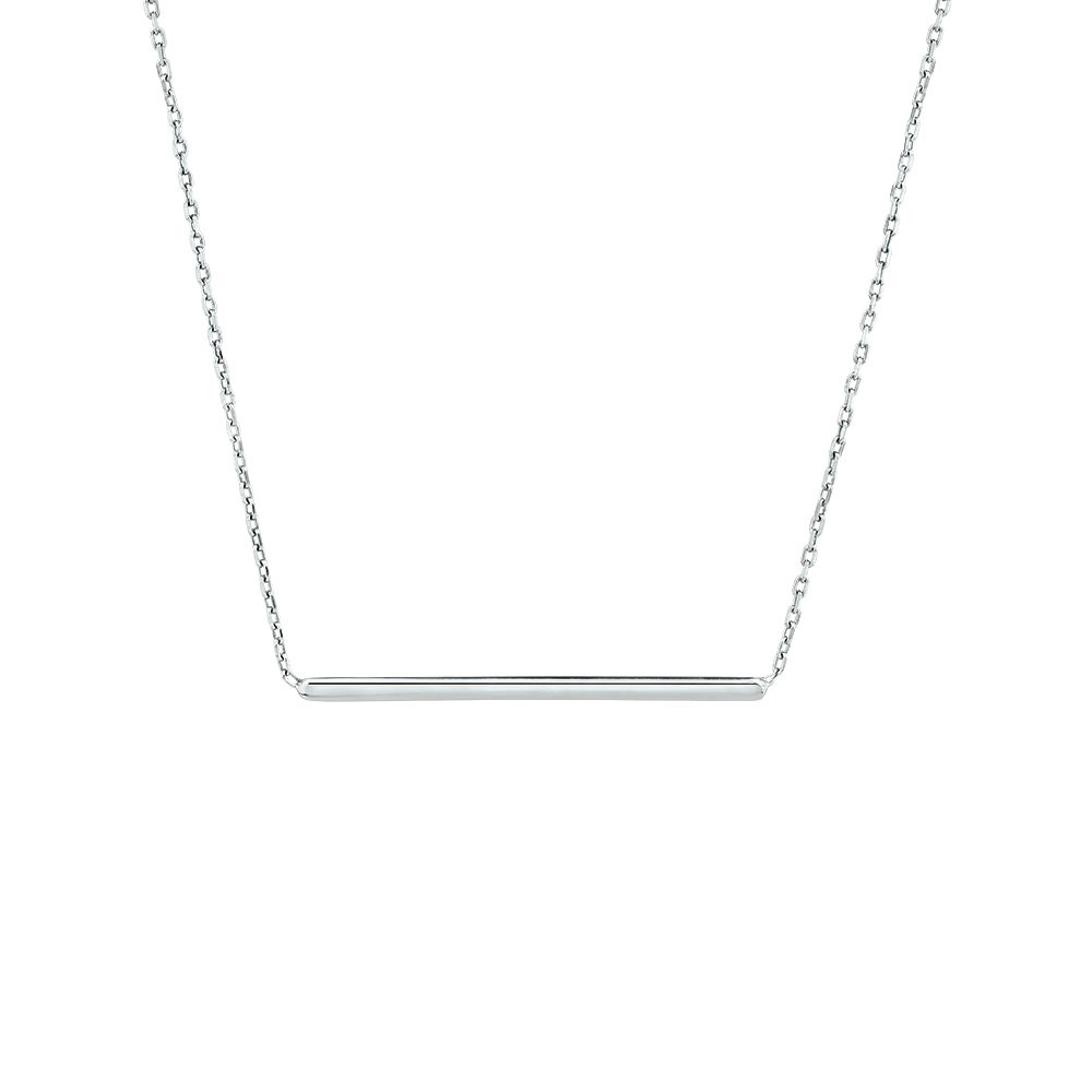 Bar Necklace in Sterling Silver