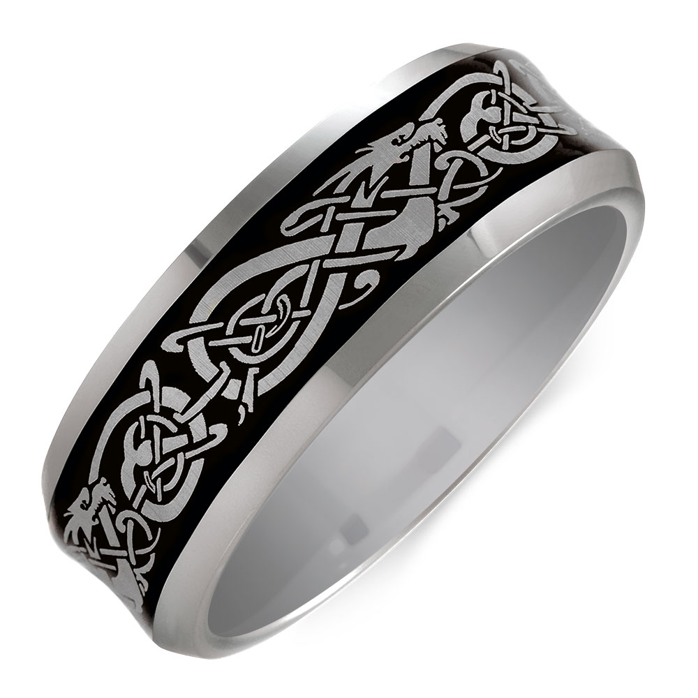 Purple Black Wedding Rings Purple Black Wedding Rings
