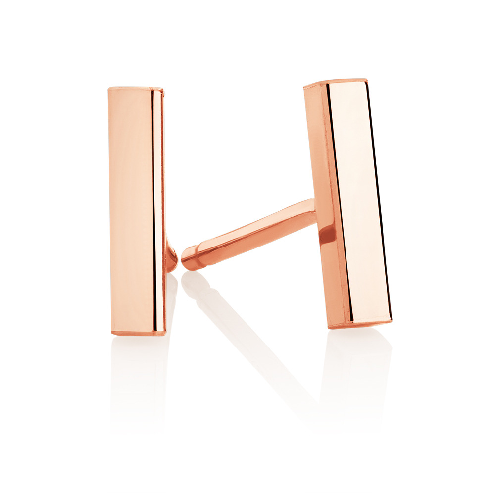rose gold earrings michael hill