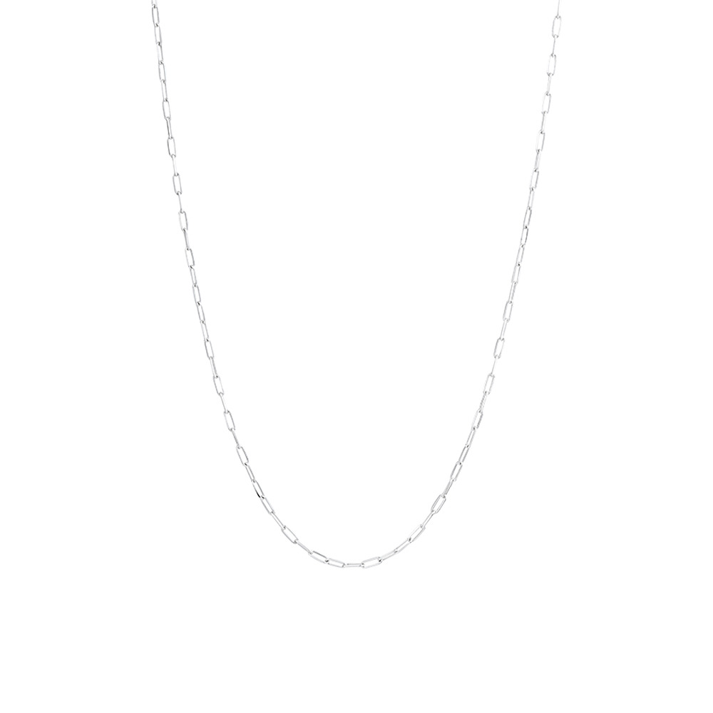 50cm Paperclip Chain in Sterling Silver