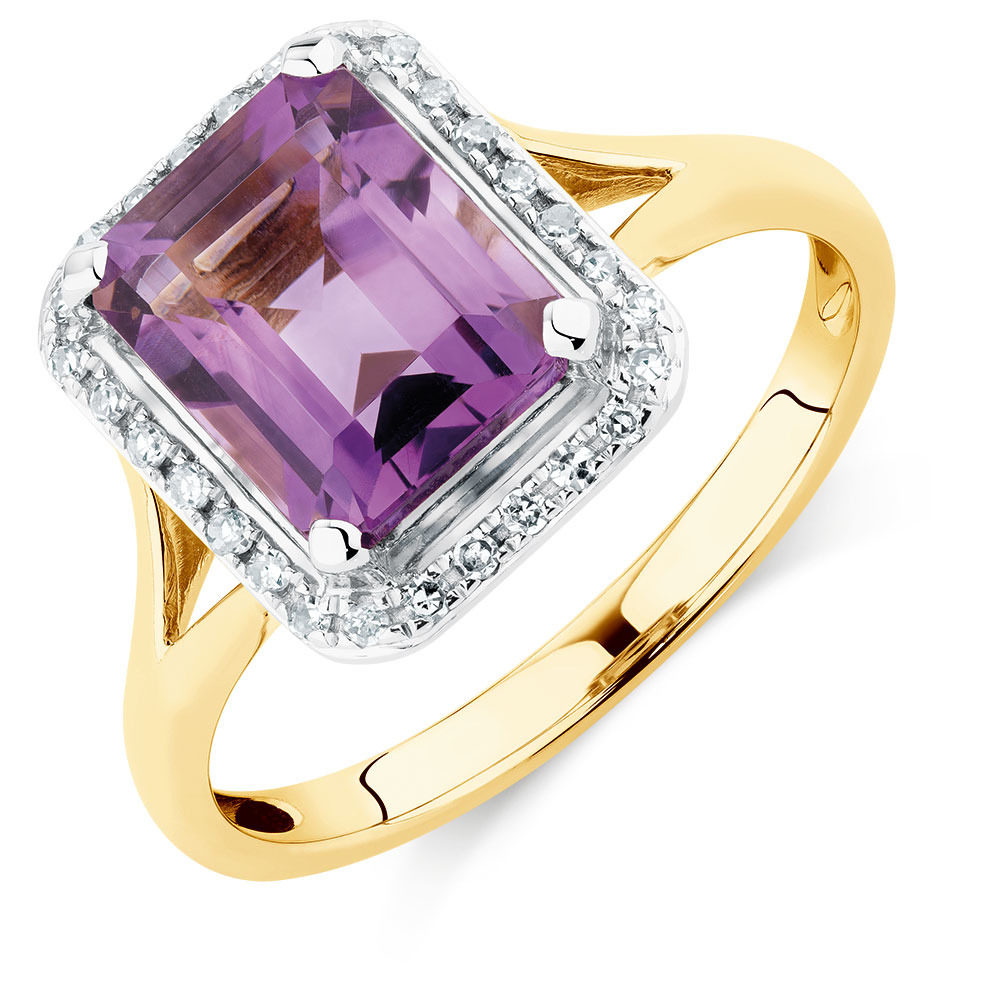 amethyst ring michael hill