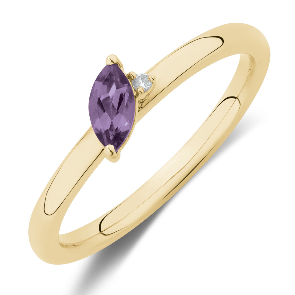 amethyst ring michael hill
