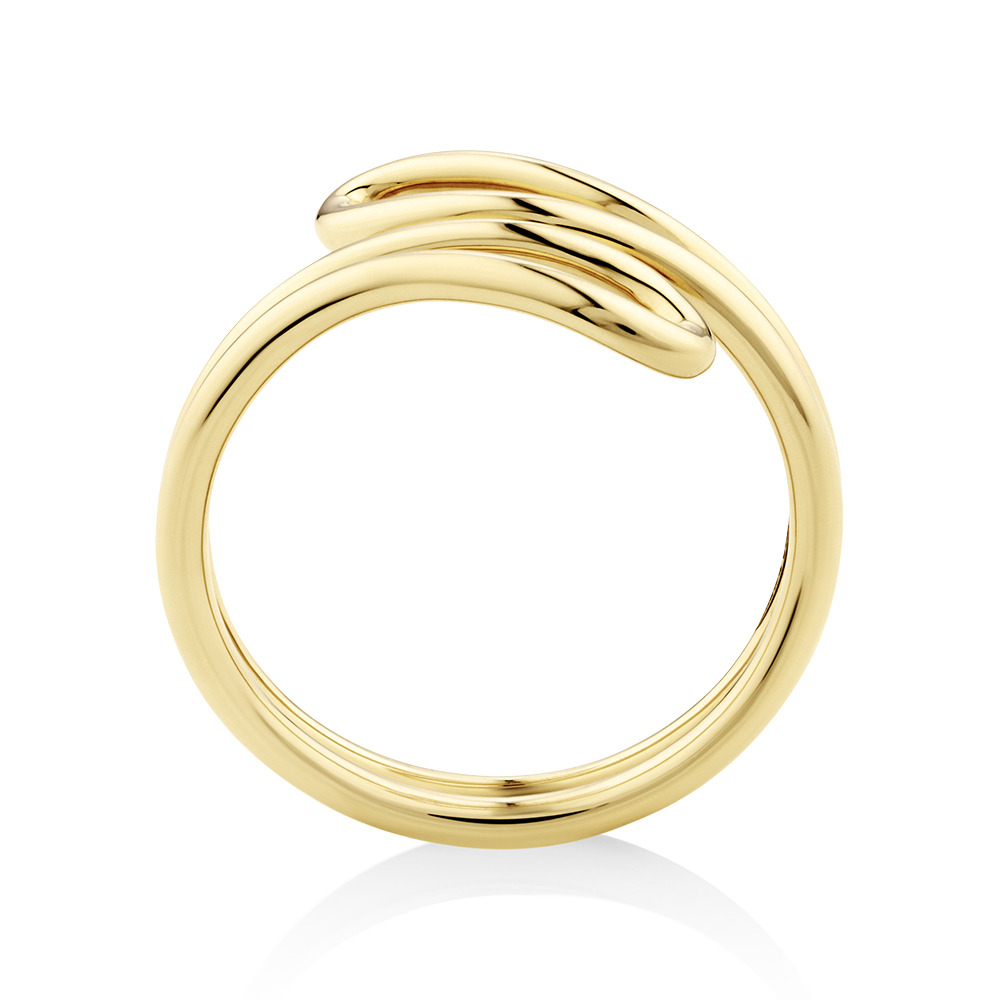 Single Loop Ring In 10Ct Yellow Gold