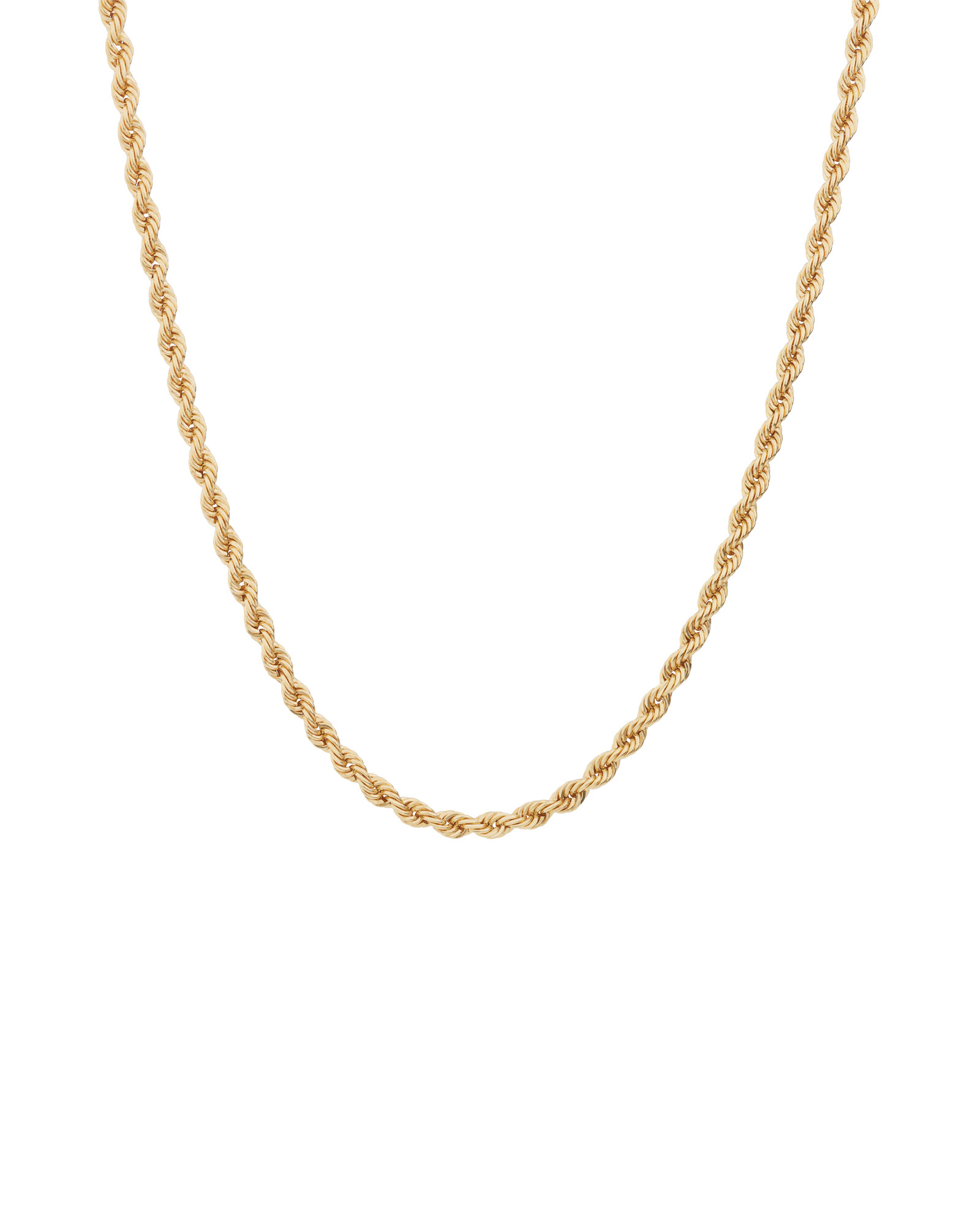 rope chain and pendant