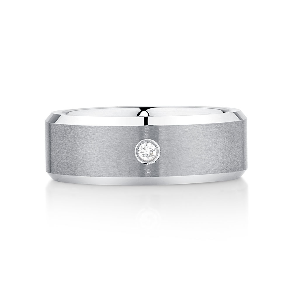 tungsten ring michael hill