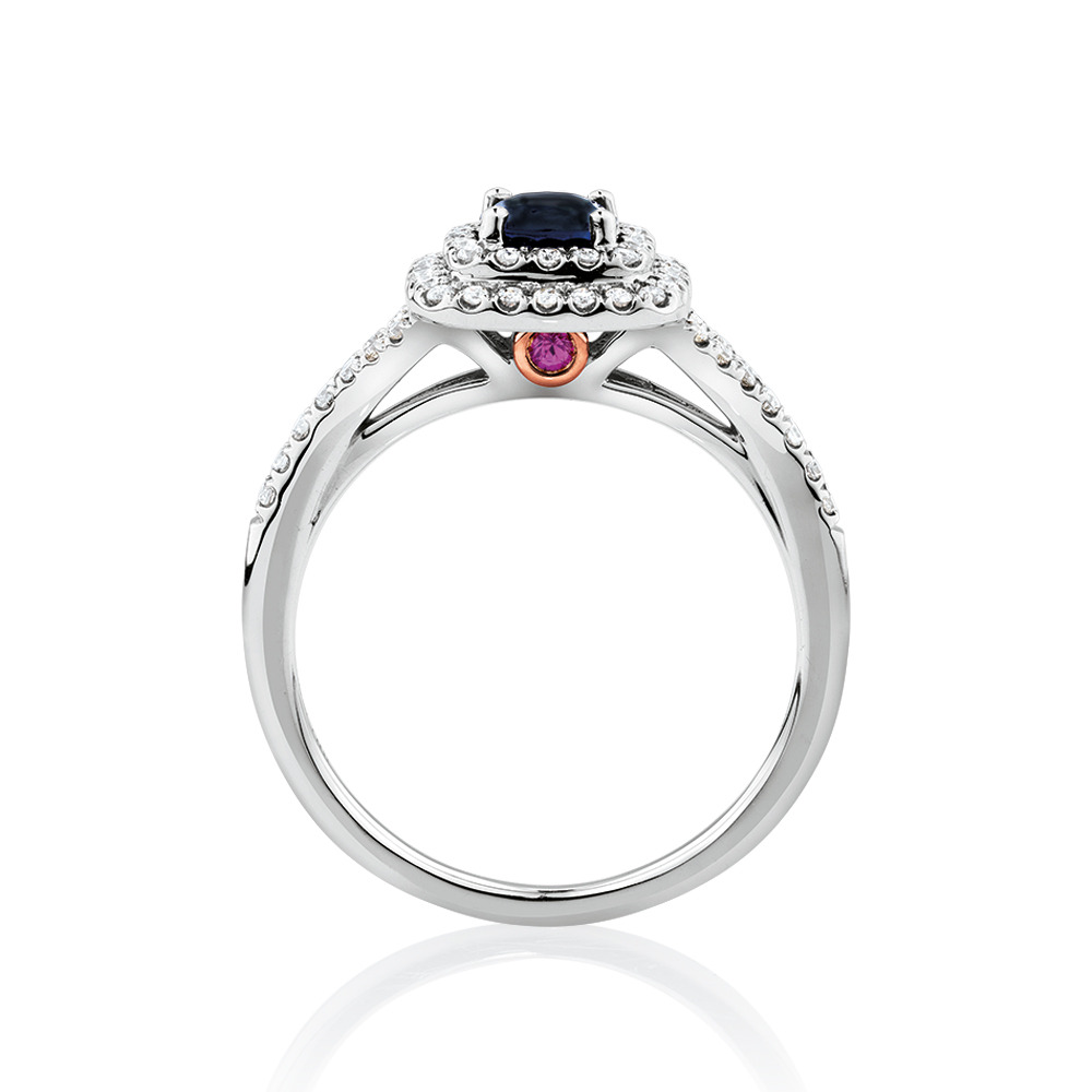 black diamond ring michael hill