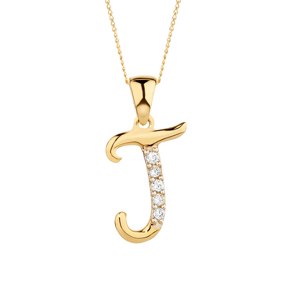 Diamonds in 10ct Yellow Gold