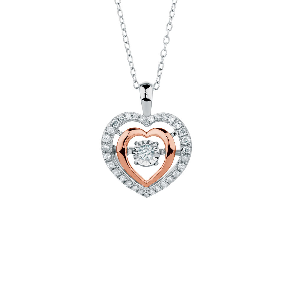 Michael Hill Love Heart Necklace Top 