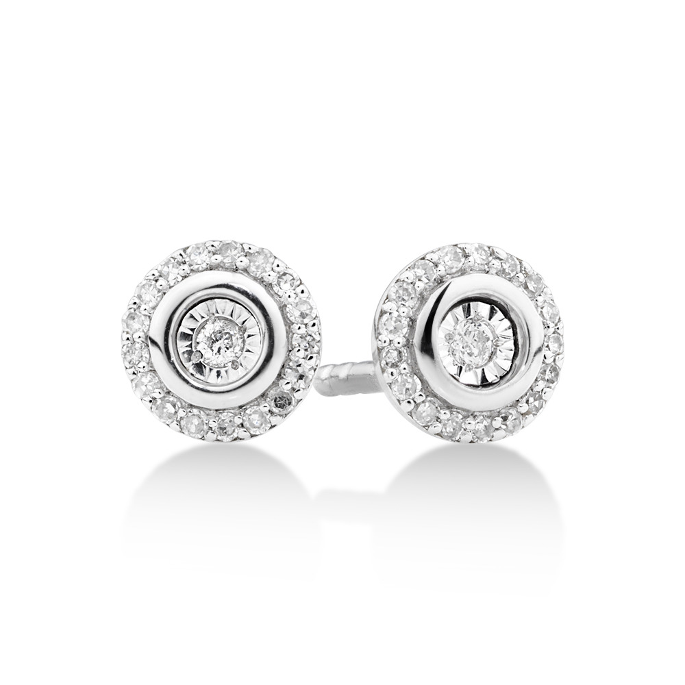 michael hill sterling silver earrings