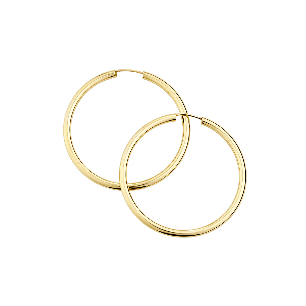 clasp hoop earrings