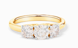 Shop three stone rings